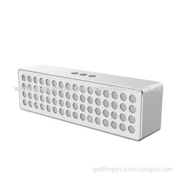 Bluetooth Speaker, V4.0, 3.5mm Aux-in, Hands-free, 1,500mAh Rechargeable Li-ion Battery, Stylish